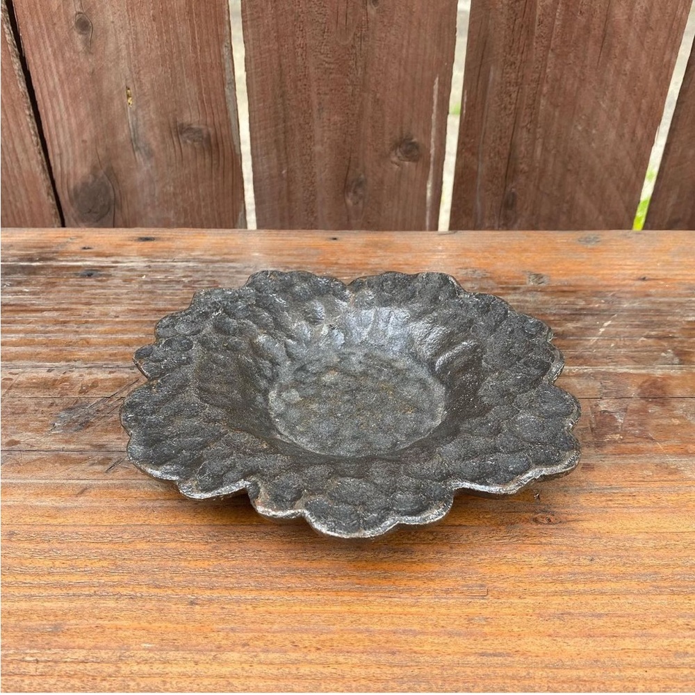 VINTAGE | Solid Steel Handmade Hammered Textured Plate
